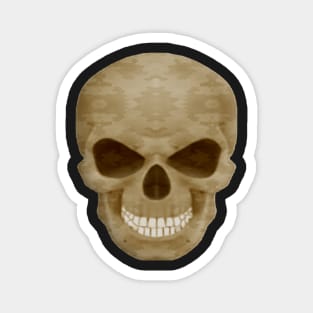 Camouflage Skull Magnet