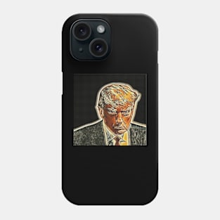 Donald Trump Mugshot Phone Case