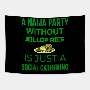 Nigerian Food,Jollof Rice Tapestry