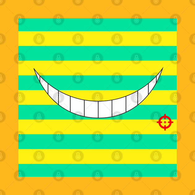 Koro sensei nameteru face by inkonfiremx