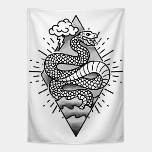Power Snake Texture Tapestry