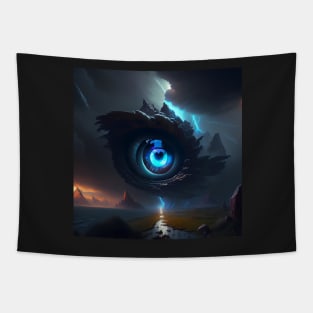 Nature in the Eye of the Storm Tapestry