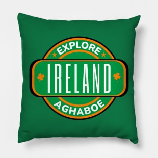 Aghaboe, Ireland - Irish Town Pillow