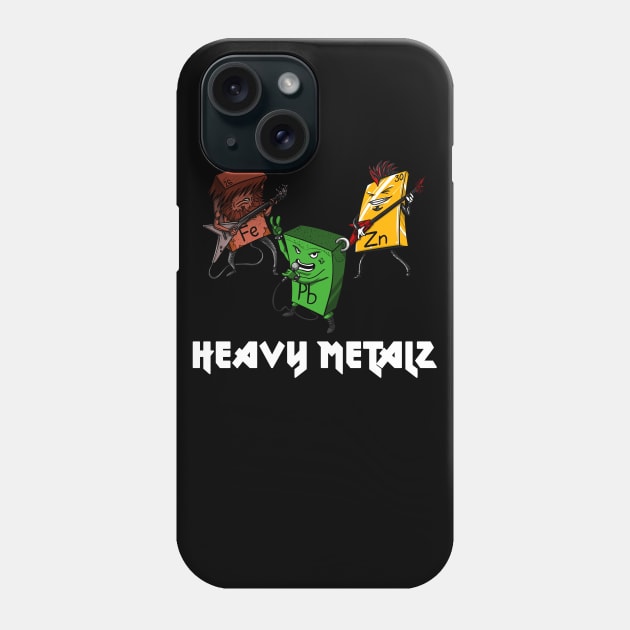 Chemistry Heavy Metals Phone Case by underheaven