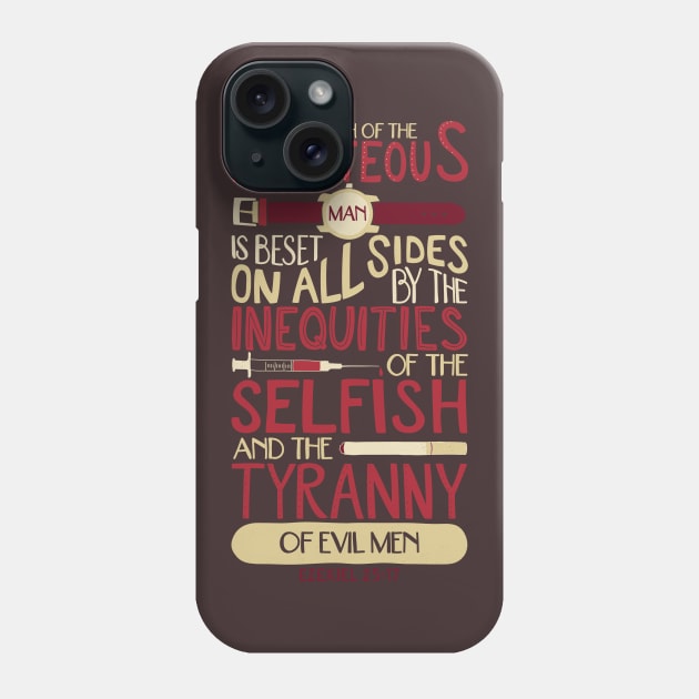 Ezekiel 25:17 Phone Case by dorothytimmer