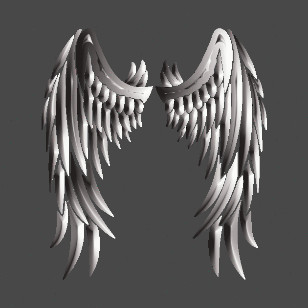 Duochrome Angel Wings by WannabeArtworks