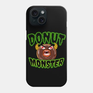 Donut Monster Halloween Shirt Phone Case