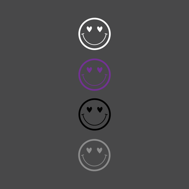 Demisexual Pride Flag Smiley by amyisom17@gmail.com