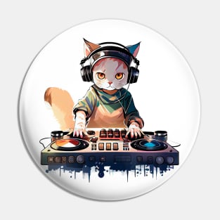 DJ Kitty Pin