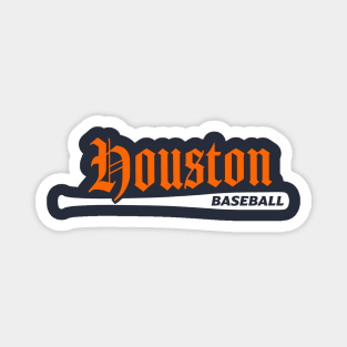 Houston Baseball Magnet