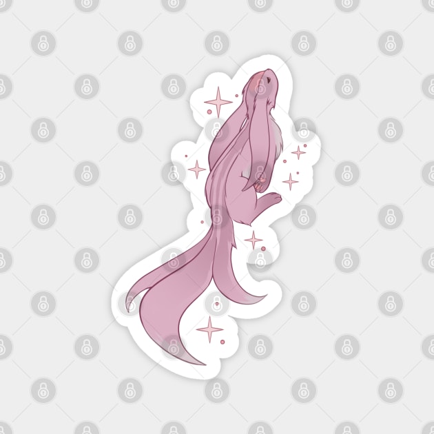 FFXIV - Pink Carbuncle Magnet by Thirea