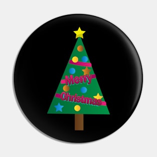 Children Christmas Tree Pin