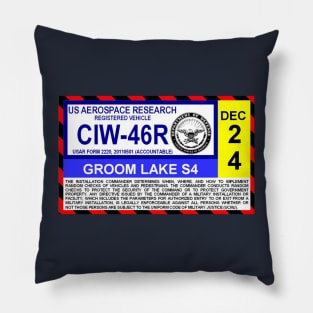 Groom Lake S4 Access Pass Pillow