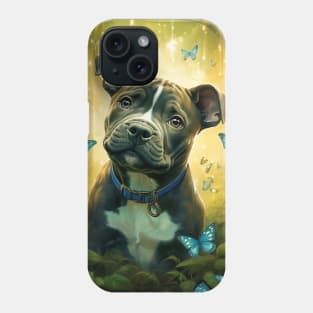 Happy Pit Bull Puppy Phone Case