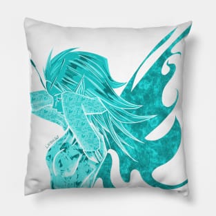 the water mandala fairy in ecopop magical sorcery Pillow