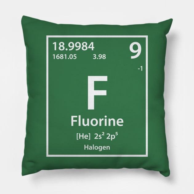 Fluorine Element Pillow by cerebrands