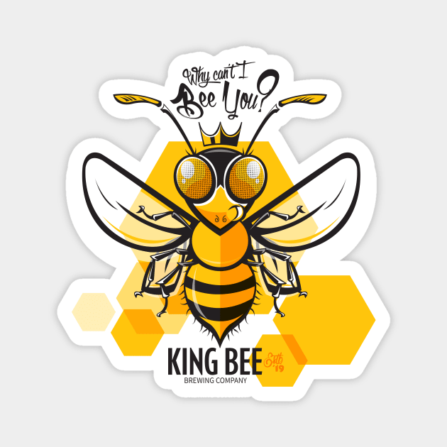 King Bee Magnet by MyOcto