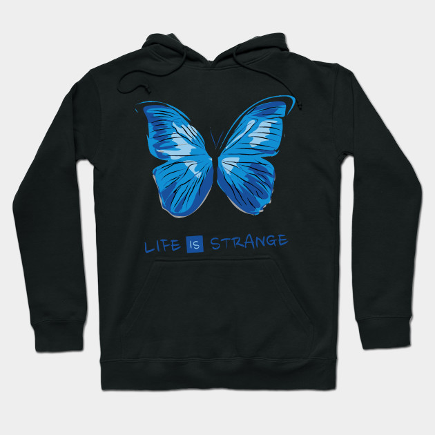 blue butterfly hoodie