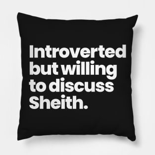 Introverted but willing to discuss Sheith - Voltron: Legendary Defender Pillow