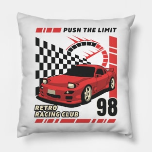 Retro Street Racing Club Pillow