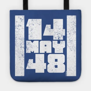 14 May 48 Israel Flag - Independence Day Tote