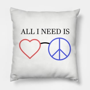 Love and Peace Pillow