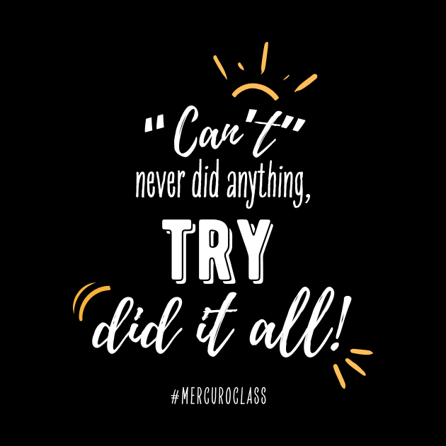 TRY did it all! V3 White Font by #mercuroclass