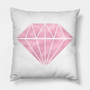 Dusky Pink Diamond Pillow