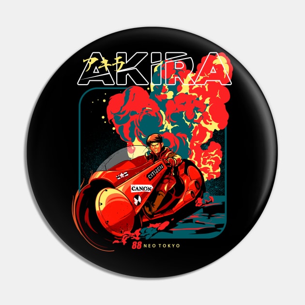 Akira Pin by Heymoonly