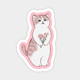 Mofu sand cat Magnet