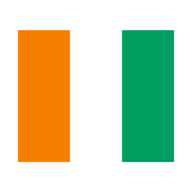 Ivory Coast flag by flag for all