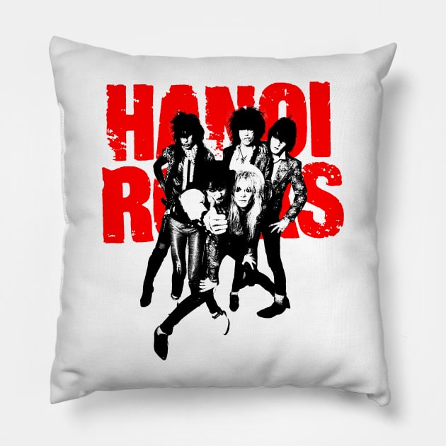 Hanoi Rocks Pillow by SBSTN