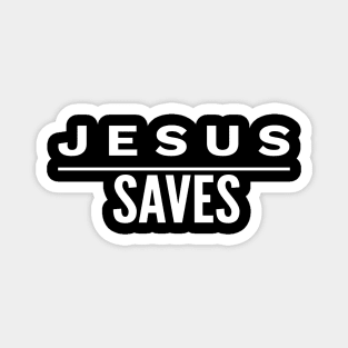 Jesus Saves Magnet