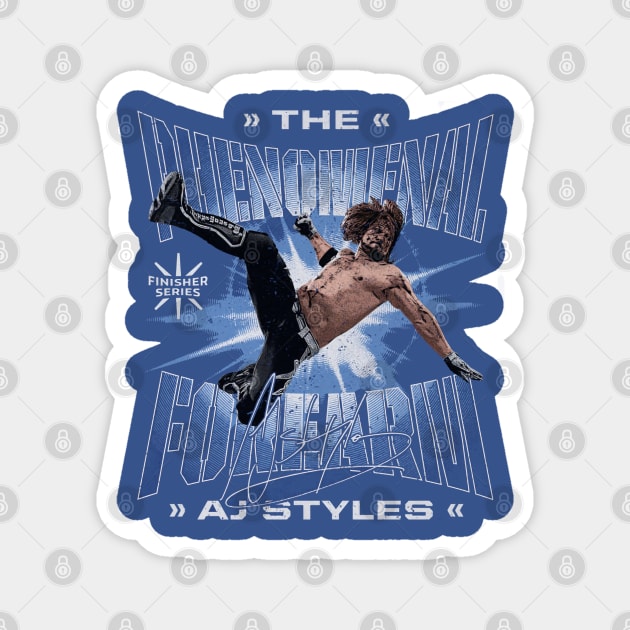 A.J. Styles Phenomenal Forearm Magnet by MunMun_Design