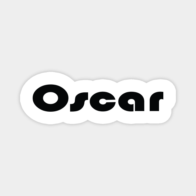 Oscar Name Magnet by ProjectX23Red