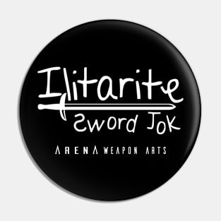 Ilitarite sword jok Pin