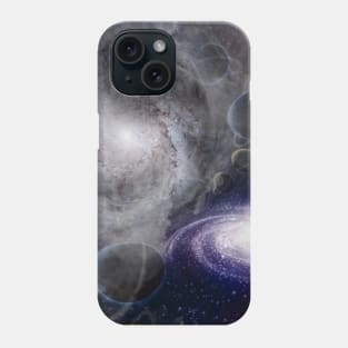 Planets in Deep Space Phone Case