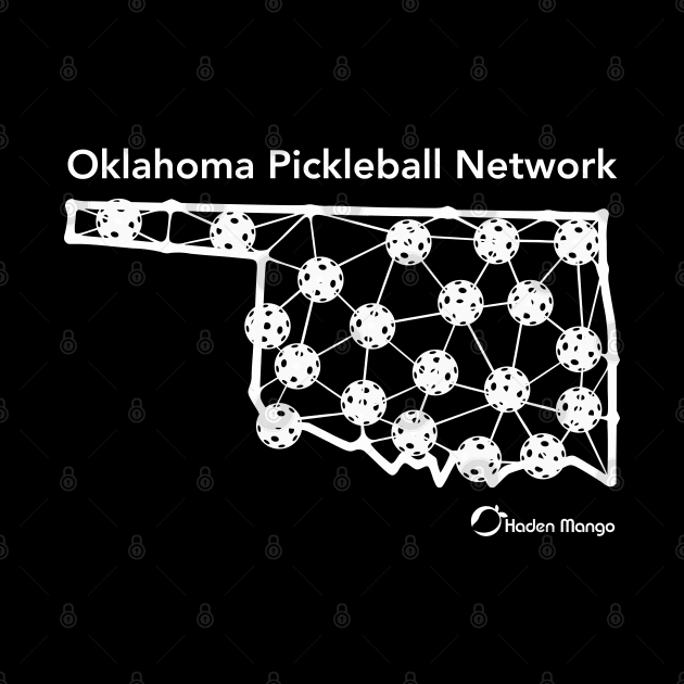 Oklahoma Pickleball Network Map by Hayden Mango Collective 