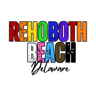 Rehoboth Beach Rainbow I T-Shirt