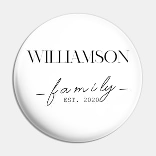 Williamson Family EST. 2020, Surname, Williamson Pin