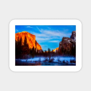 El Capitan And Merced River Magnet