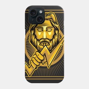 Golden zeus Phone Case