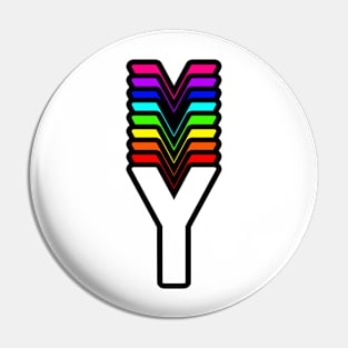 Rainbow Letter, Y Pin
