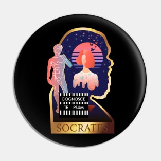 Know thyself Socrates Pin