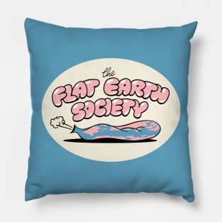 The Flat Earth Society Pillow