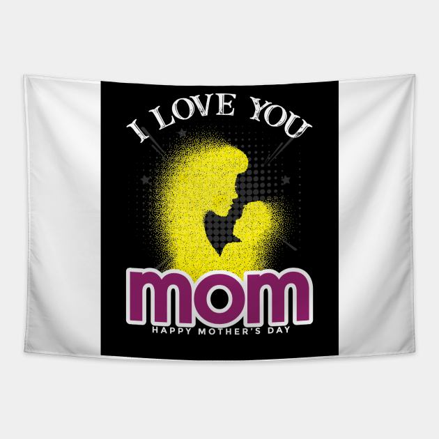 love you mom Tapestry by Billionairestore