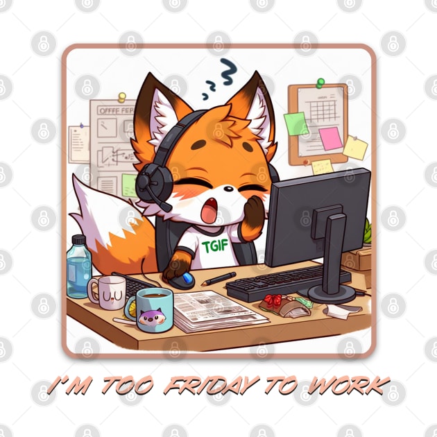 I'm Too Friday To Work by cast8312