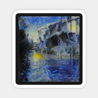 Barada River of Damascus - Starrynight Magnet