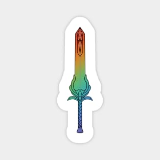 Rainbow Sword - inspired by She-ra and the princesses of power Magnet