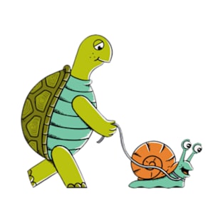 Turtle and snail T-Shirt